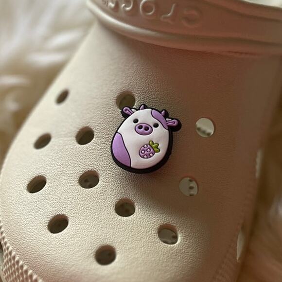 CROCS Accessories - Croc Jibbitz | Squishmallows Reshma the Strawberry Cow | Cute Gift
